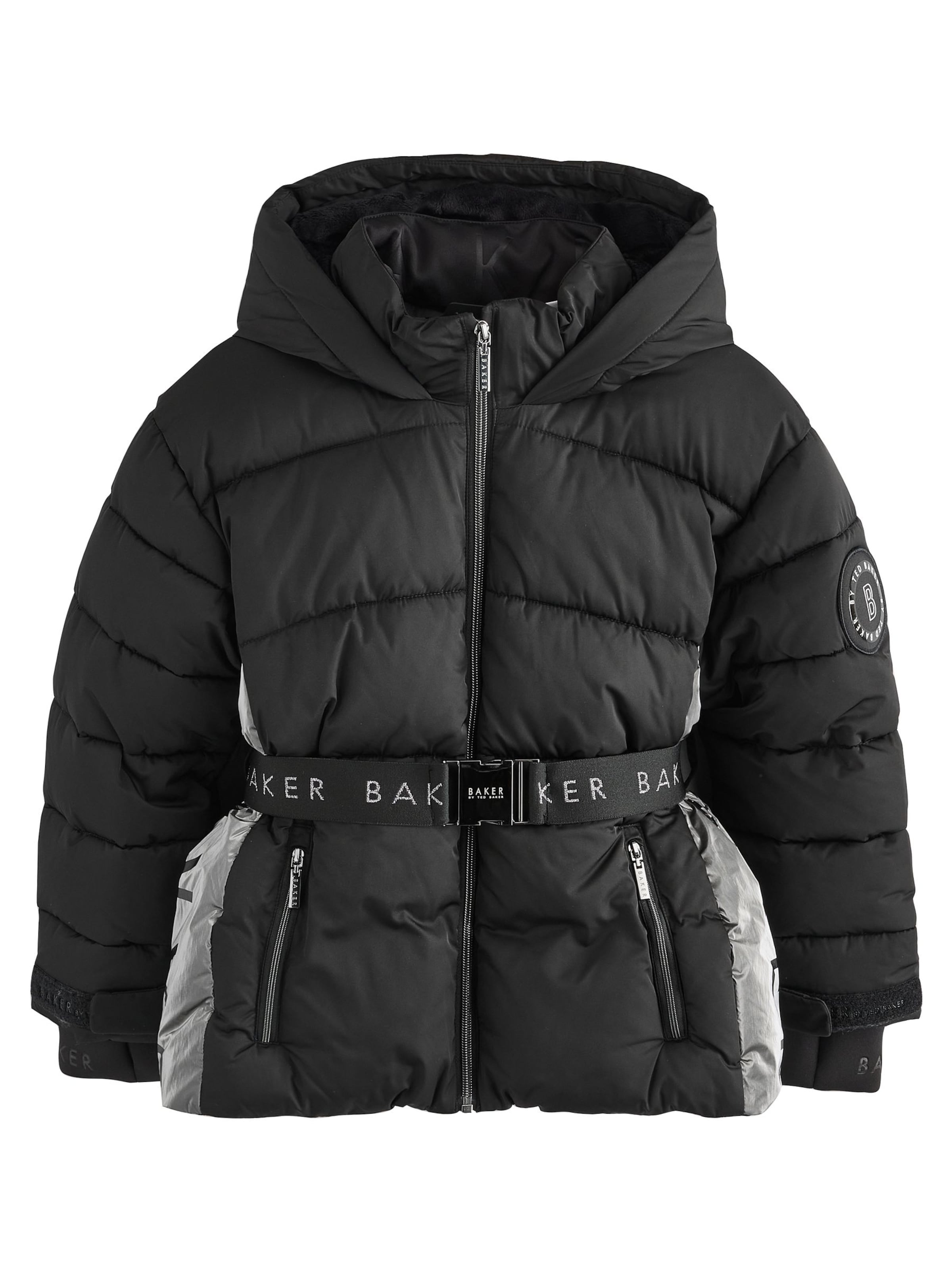 Baker by Ted Baker Παλτό σε μαύρο: μπροστά