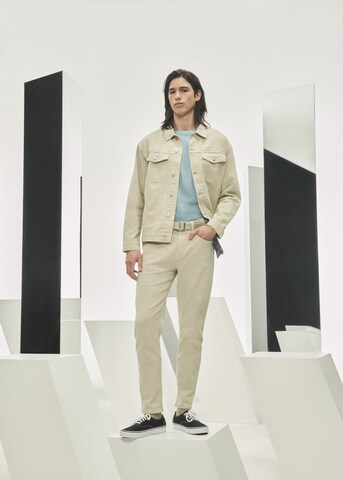 DAN FOX APPAREL Between-season jacket 'Hanno' in Beige