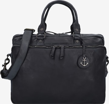 Harbour 2nd Document Bag 'Jonathan' in Black: front