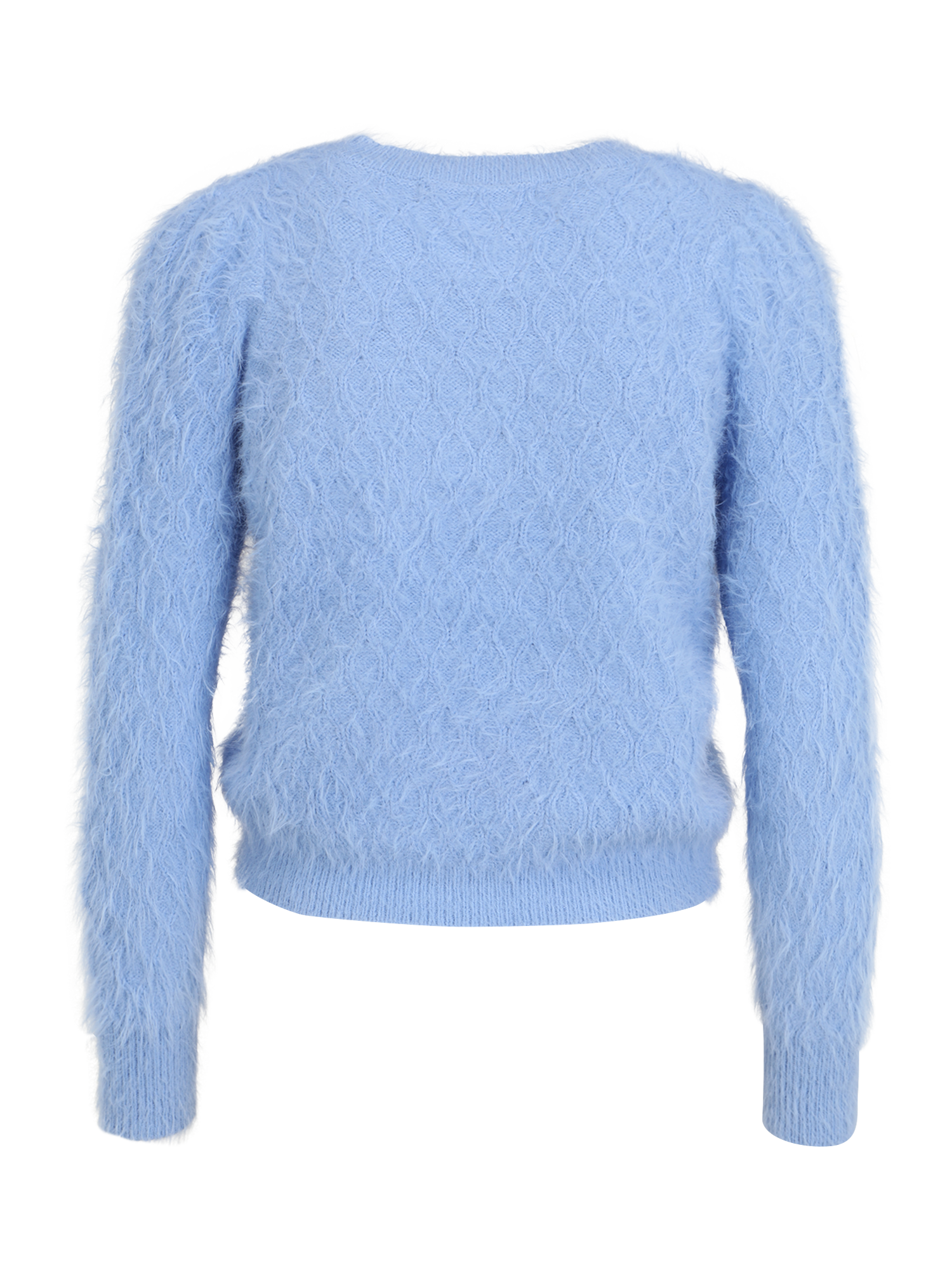 Odzież GQ5IR Vero Moda Petite Sweter POILU w kolorze Jasnoniebieskim 