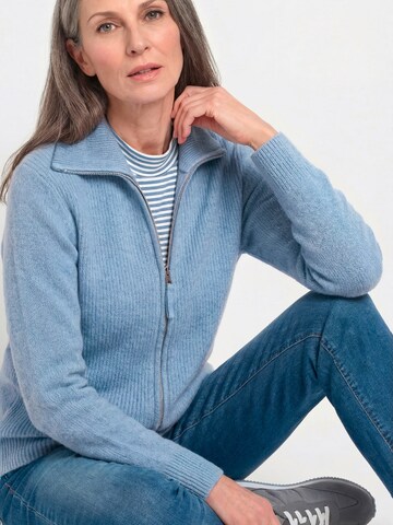 Goldner Knit cardigan in Blue