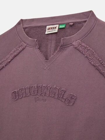 GUESS Sweatshirt in Lila