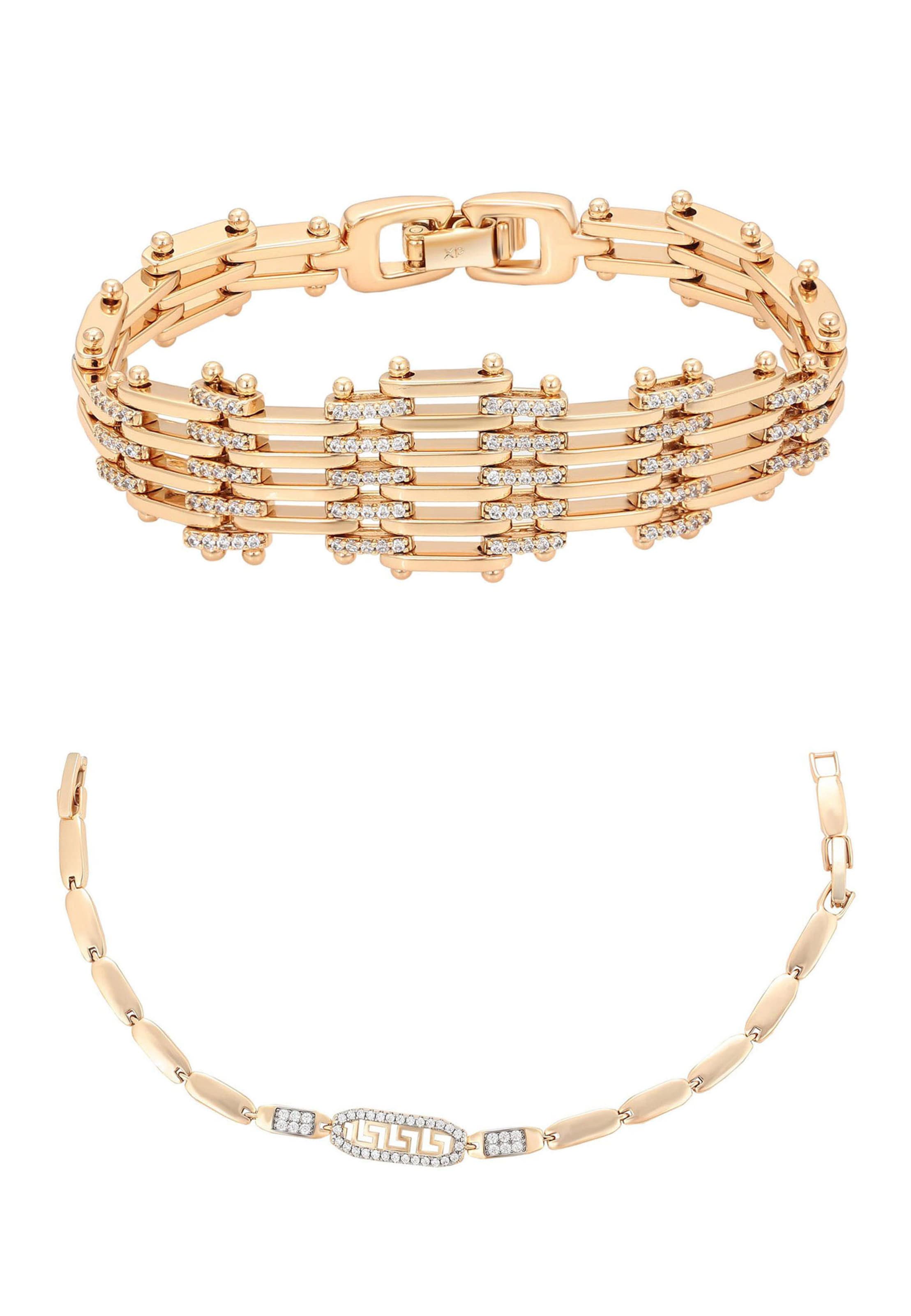 faina - Pulseira em ouro: frente