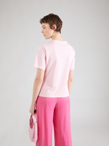 Maglietta 'SWEET' di PIECES in rosa