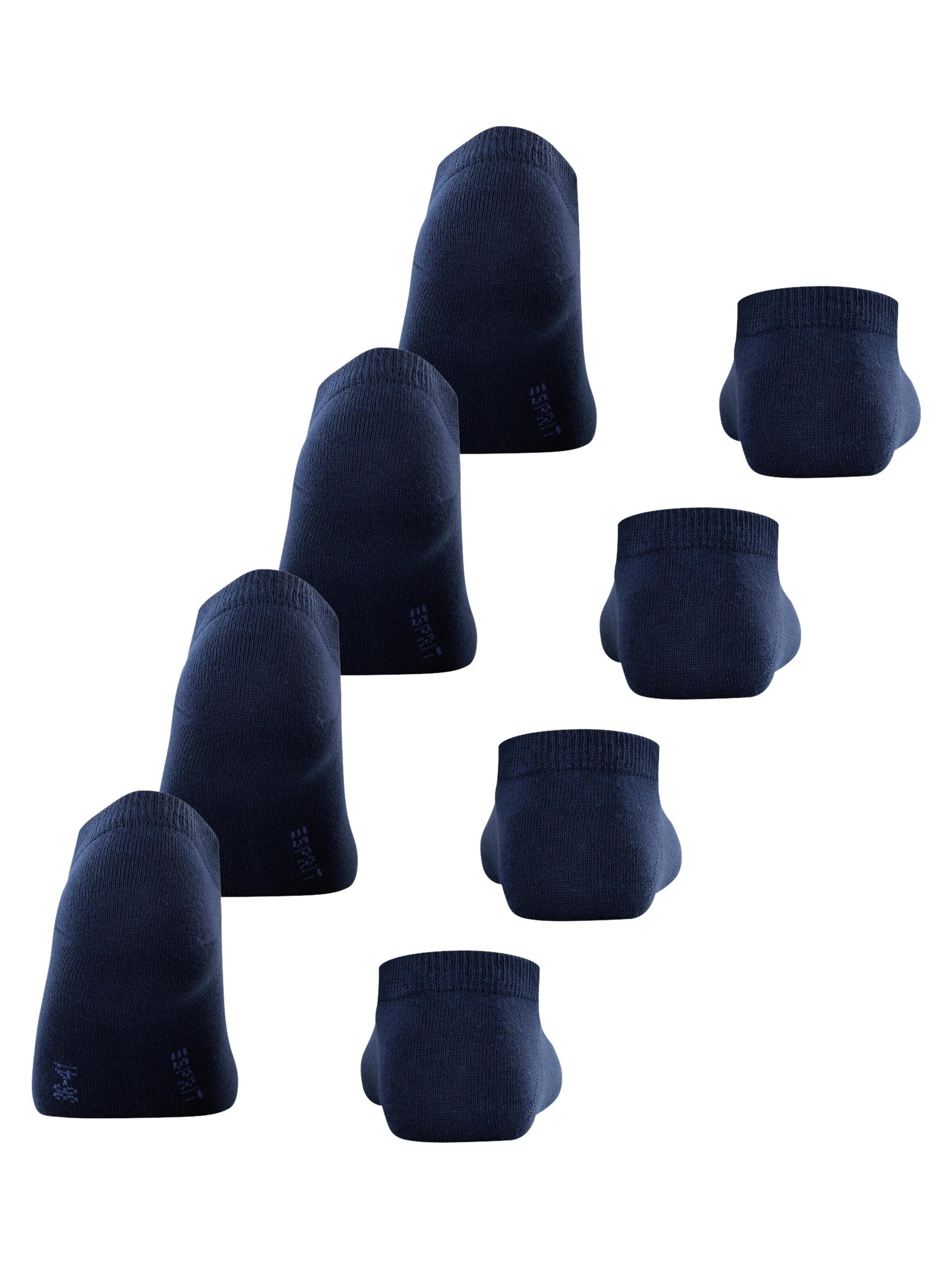 ESPRIT Socken 'Solid 4-Pack'‌‌‌‌‌‌‌‌‌‌ in Blau