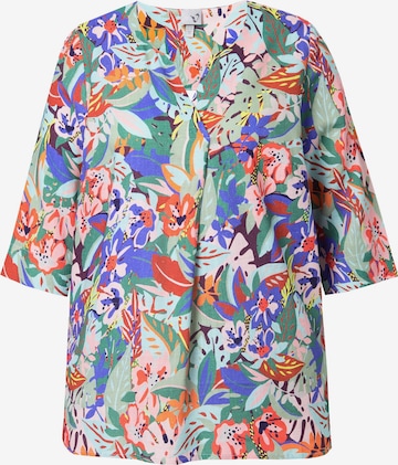 Ulla Popken Bluse in Mischfarben: Vorderseite