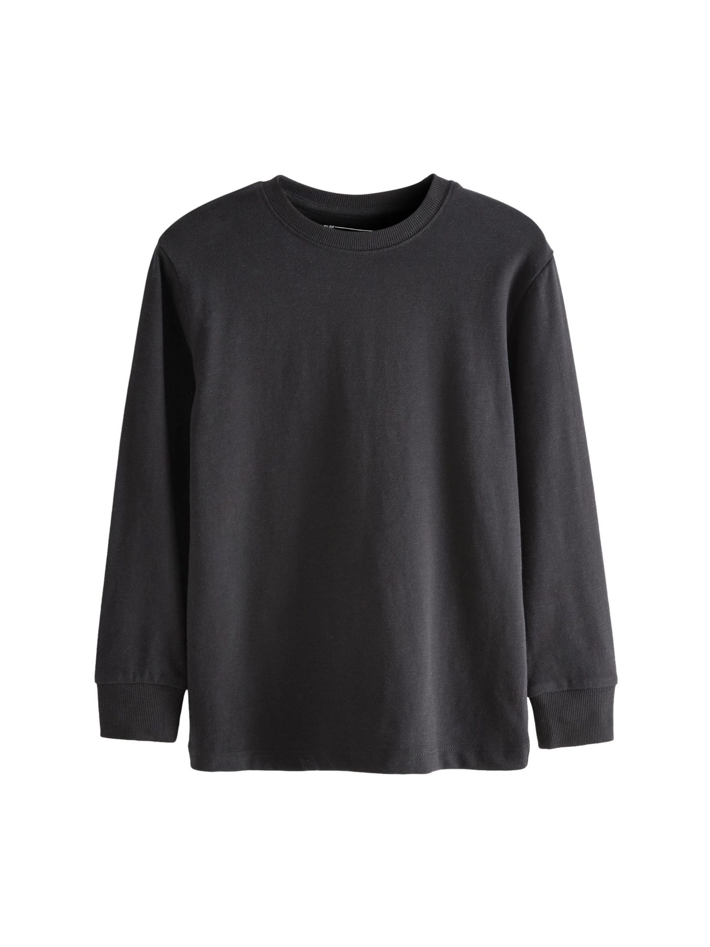 Next T-shirt i svart: framsida