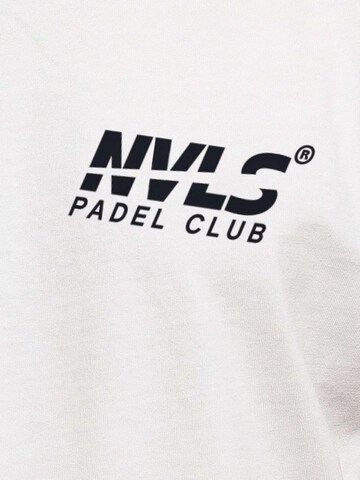 Neverless Shirt 'Padel Club' in White