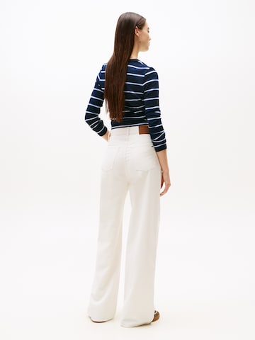 Wide Leg Pantalon 'CLAIRE' Tommy Jeans en blanc
