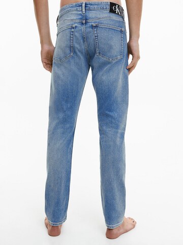 Coupe slim Jean Calvin Klein Jeans en bleu