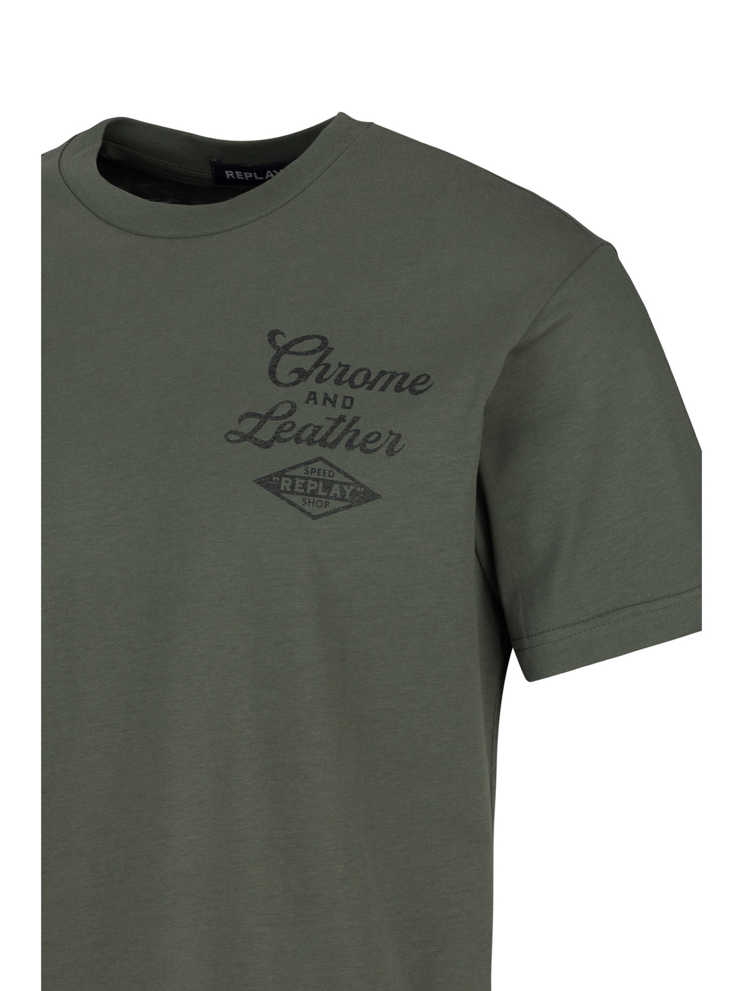 REPLAY T-Shirt in Grün