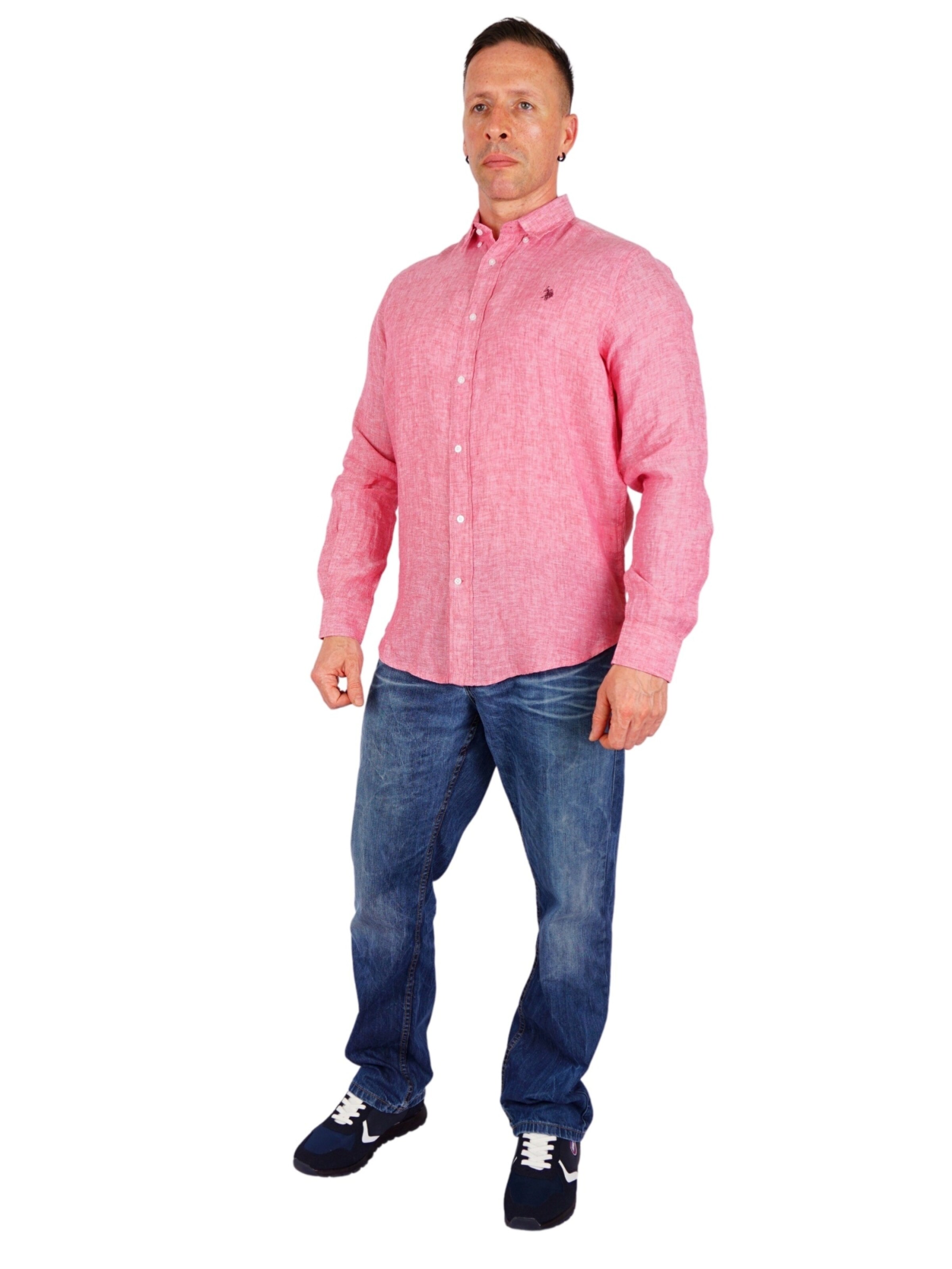 Regular fit Camicia di U.S. POLO ASSN. in rosso