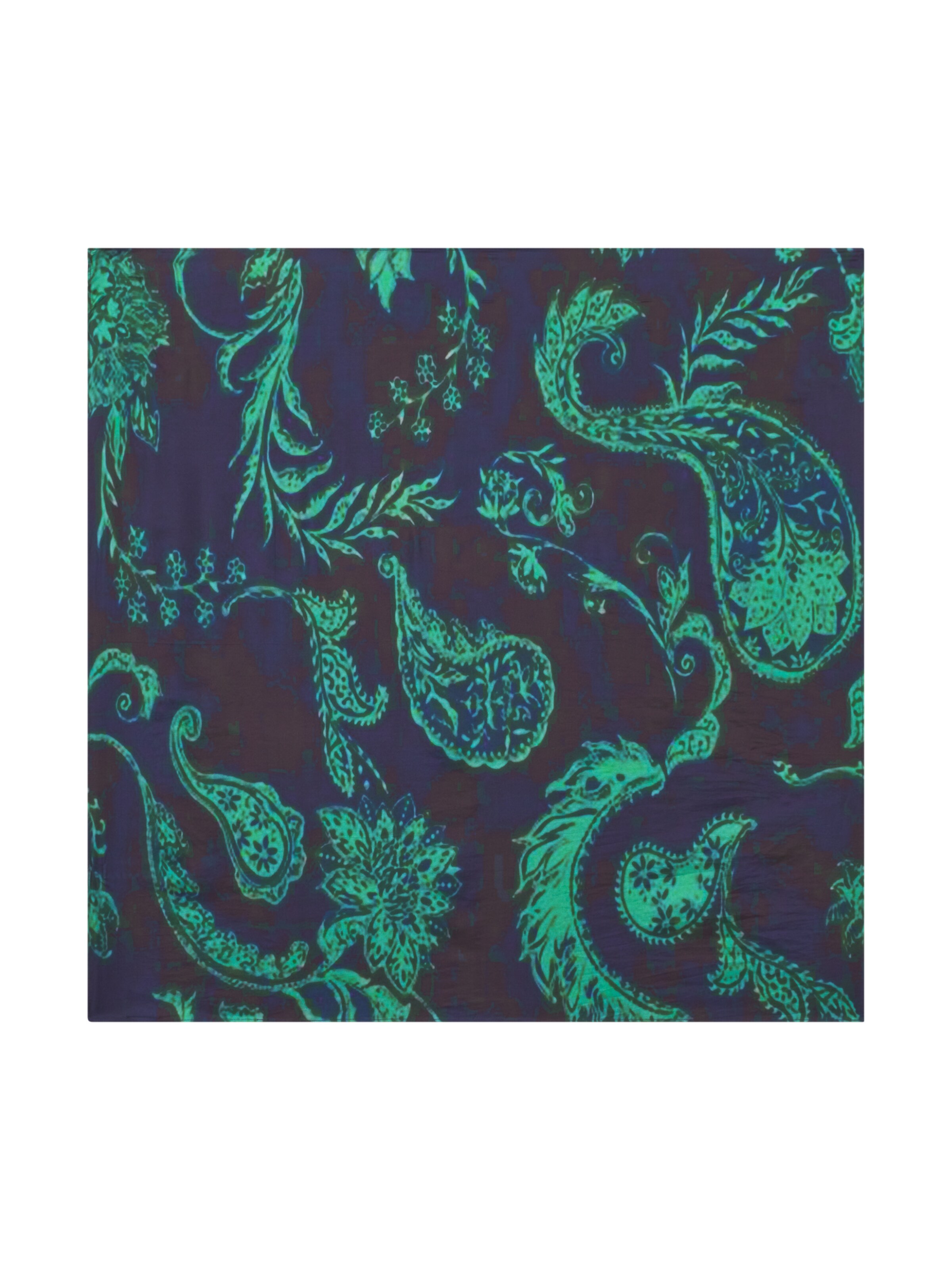 Bolongaro Trevor Schal 'Spring' in Grün: Vorderseite