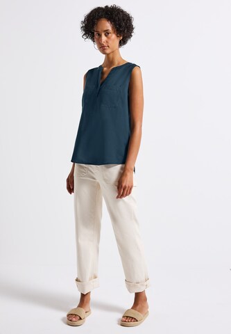 STREET ONE Bluse in Blau