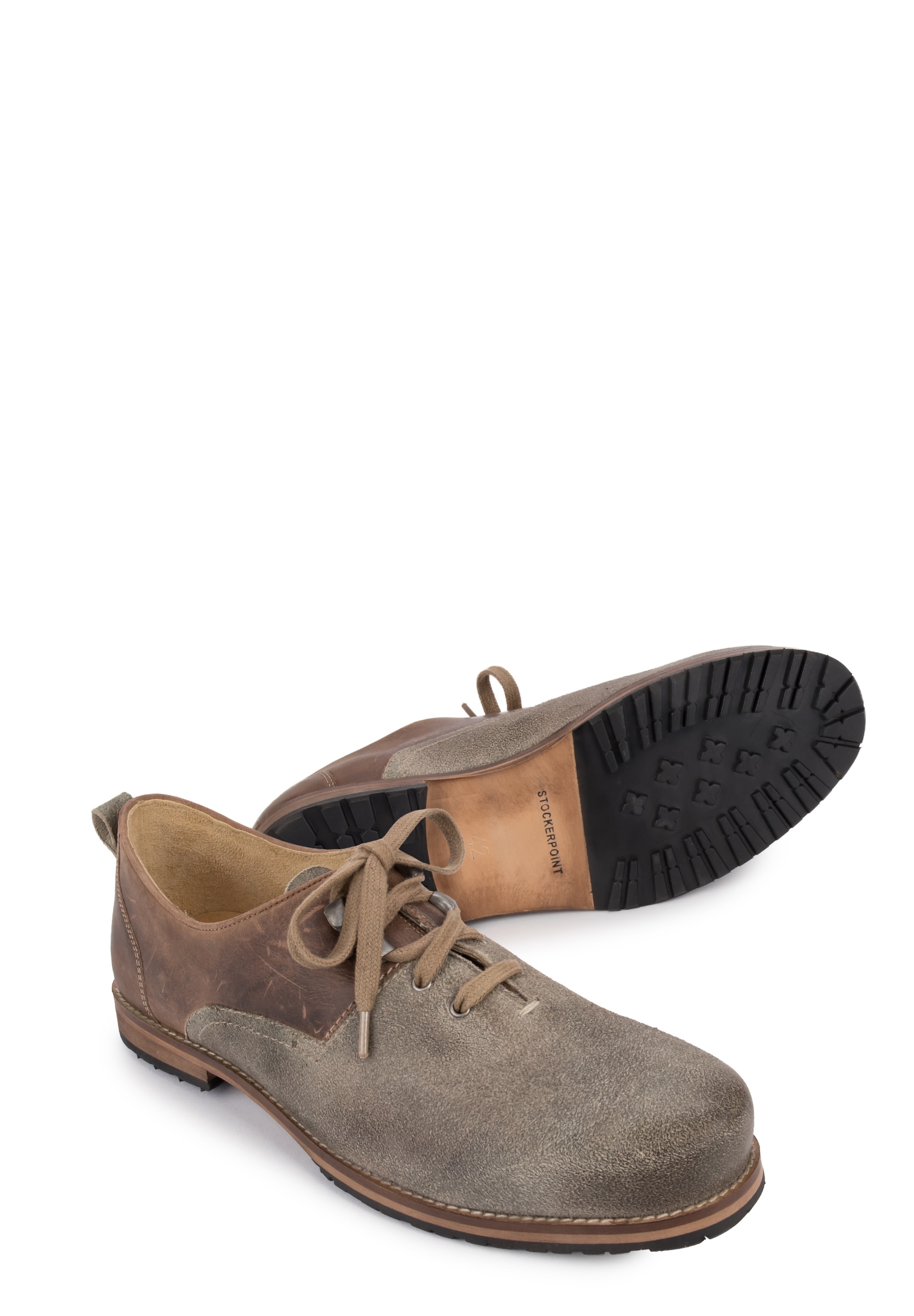 STOCKERPOINT Traditional shoes 'John' in Grey