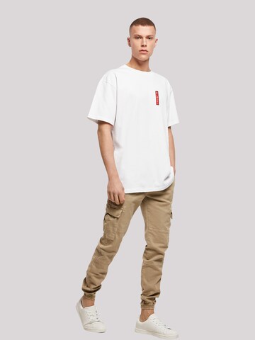 F4NT4STIC Shirt 'Crab Kanji Japan' in White