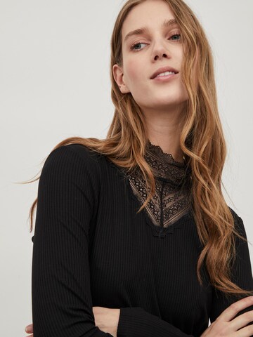 VILA Shirt 'Solitta' in Black