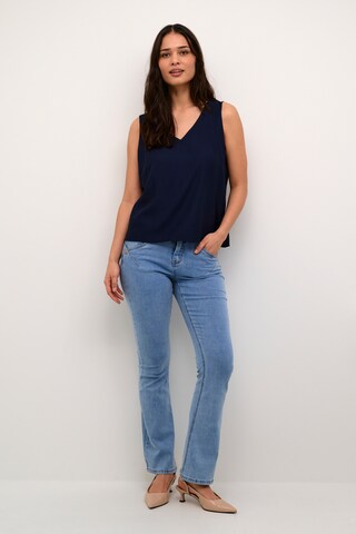 Cream Bluse 'Lori' in Blau
