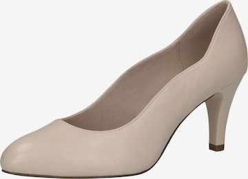 CAPRICE Pumps in White: front