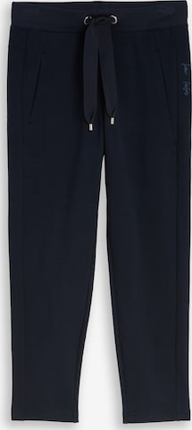 Loosefit Pantalon TOM TAILOR en bleu : devant