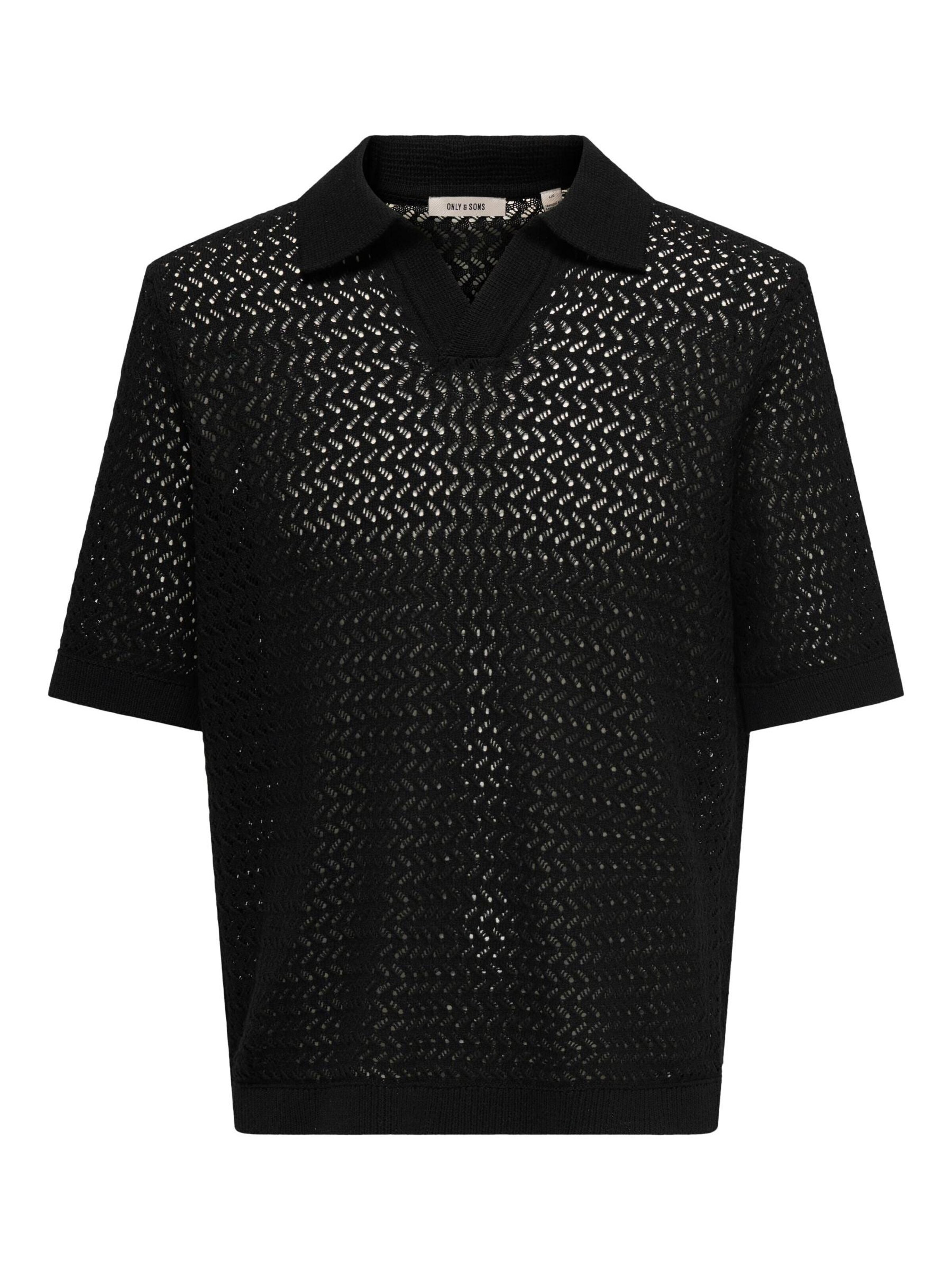 T-Shirt Only & Sons en noir : devant