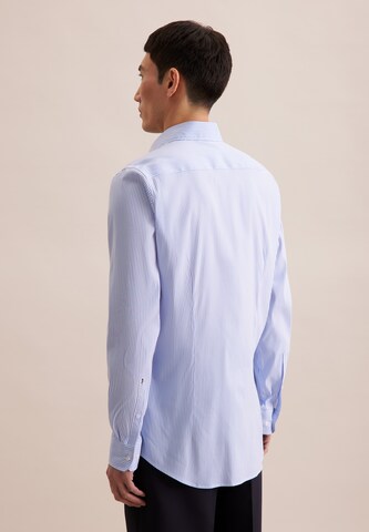 Coupe slim Chemise business SEIDENSTICKER en bleu