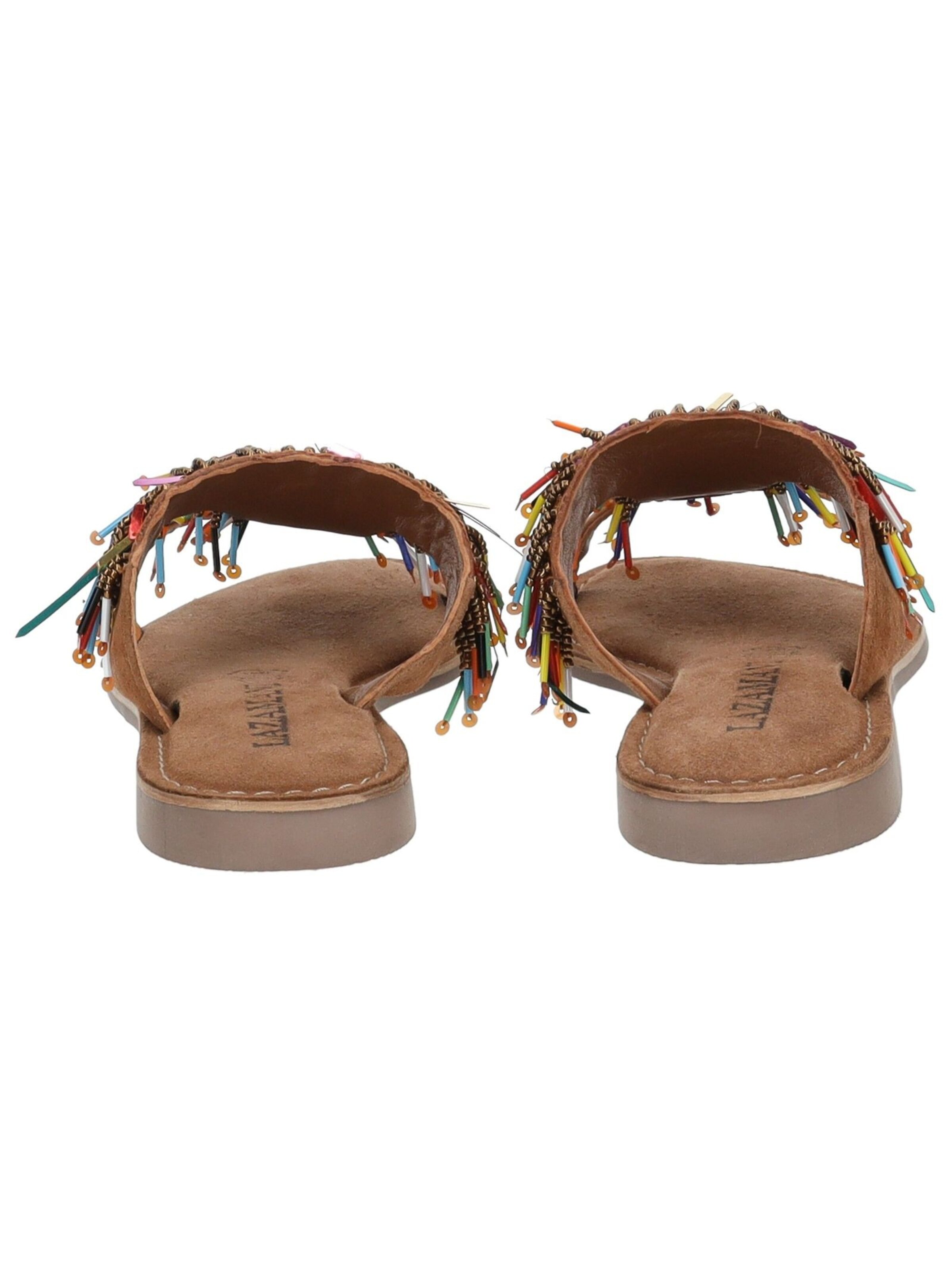 LAZAMANI Mules in Brown