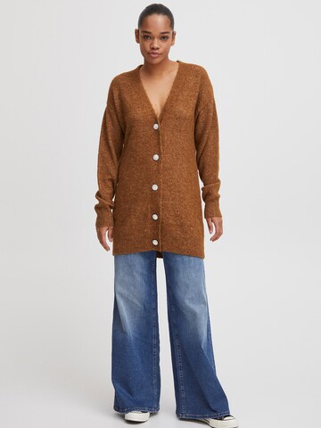 ICHI Cardigan 'BESIE' i brun