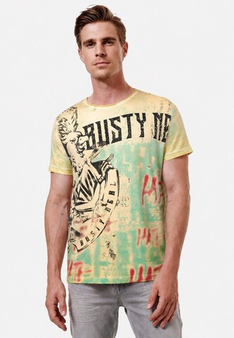 Rusty Neal Shirt in Yellow: front