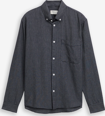 TOM TAILOR DENIM - Ajuste confortable Camisa en azul: frente