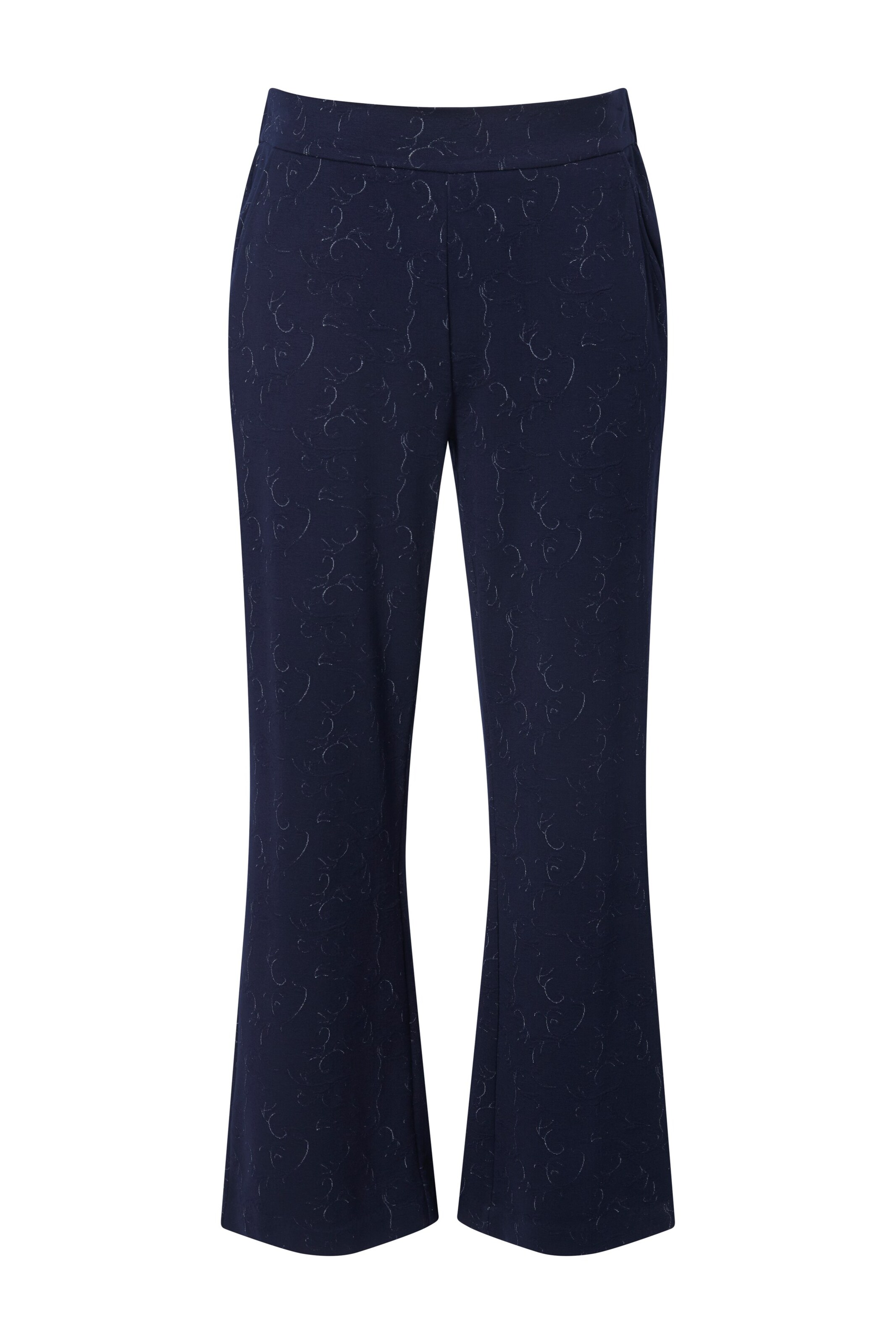 Ulla Popken Trousers in Marine blue, Item view