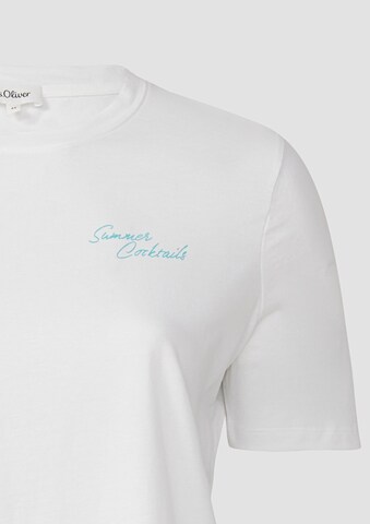 T-shirt s.Oliver en blanc