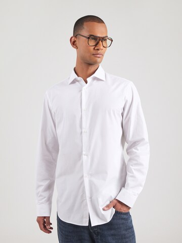 JACK & JONES Regular fit Πουκάμισο 'JWHPARKER' σε λευκό: μπροστά