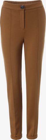 Aniston CASUAL Slim fit Pants in Brown: front
