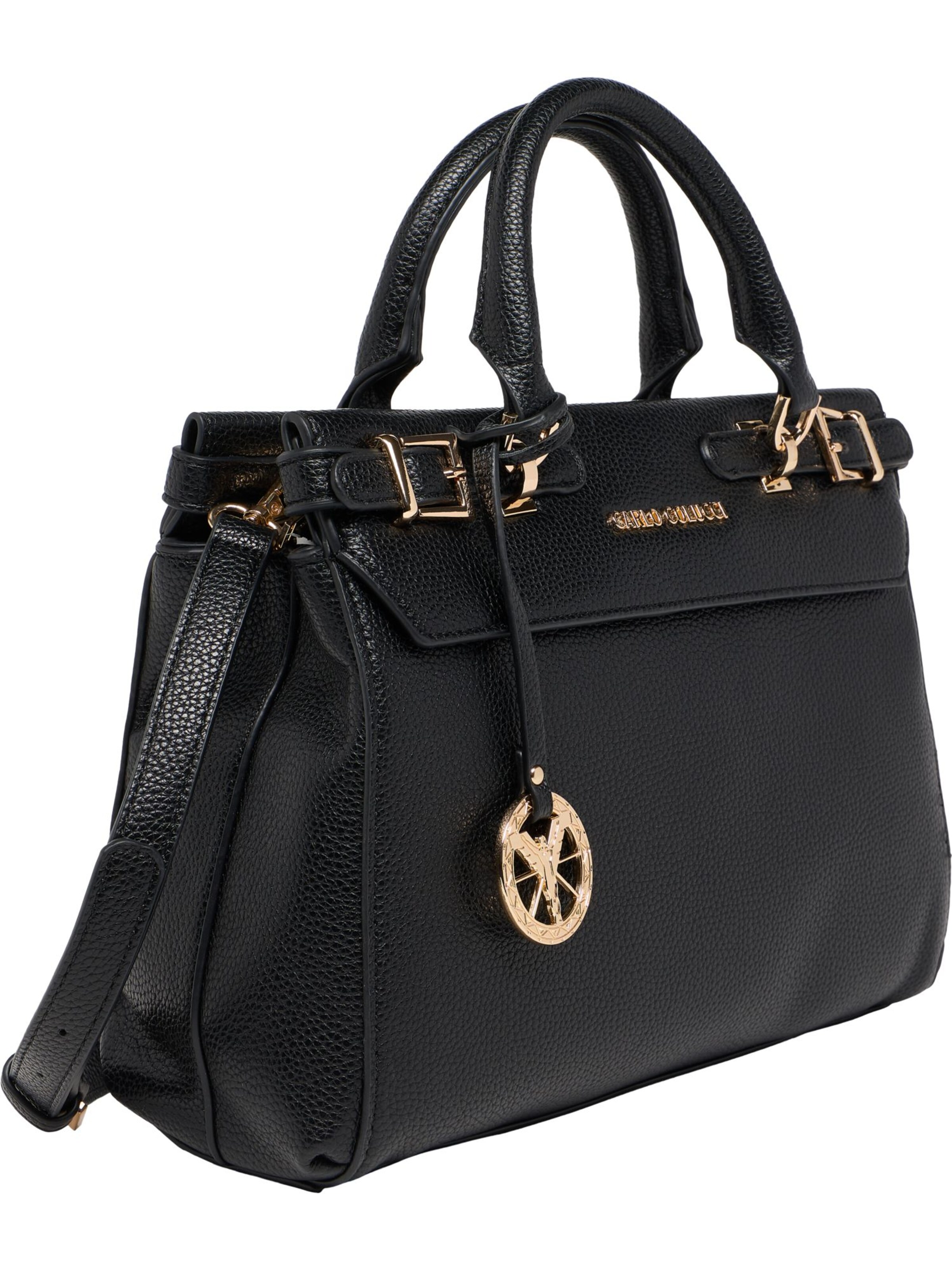 Carlo Colucci Handbag 'Falconi' in Black