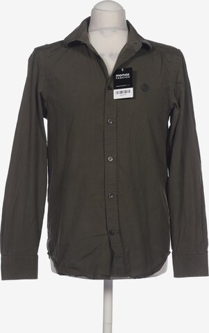 DIESEL Button Up Shirt in M in Green: front