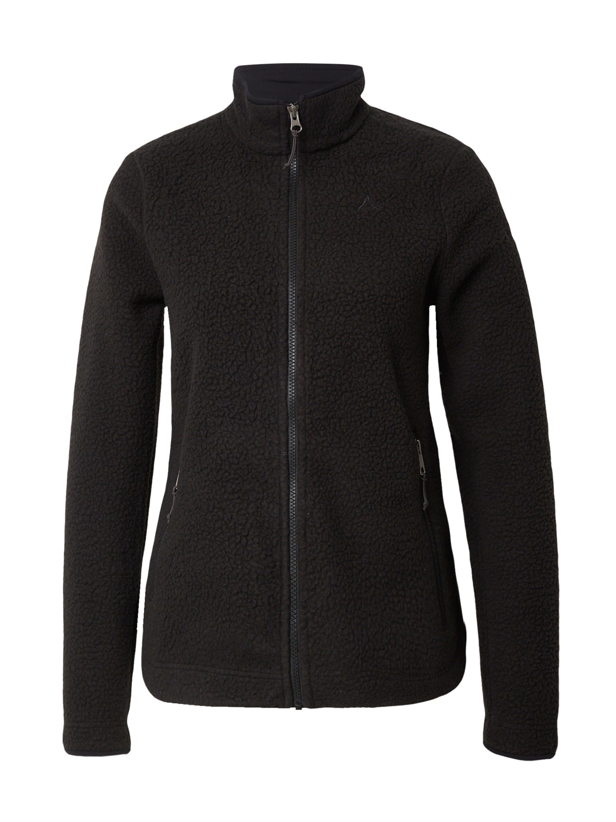 Schöffel Athletic fleece jacket 'Atlanta' in Black: front