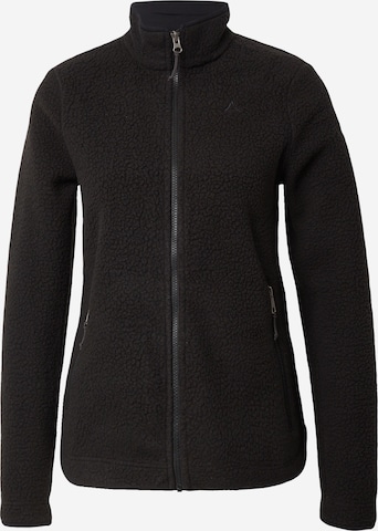 Schöffel Athletic Fleece Jacket 'Atlanta' in Black: front