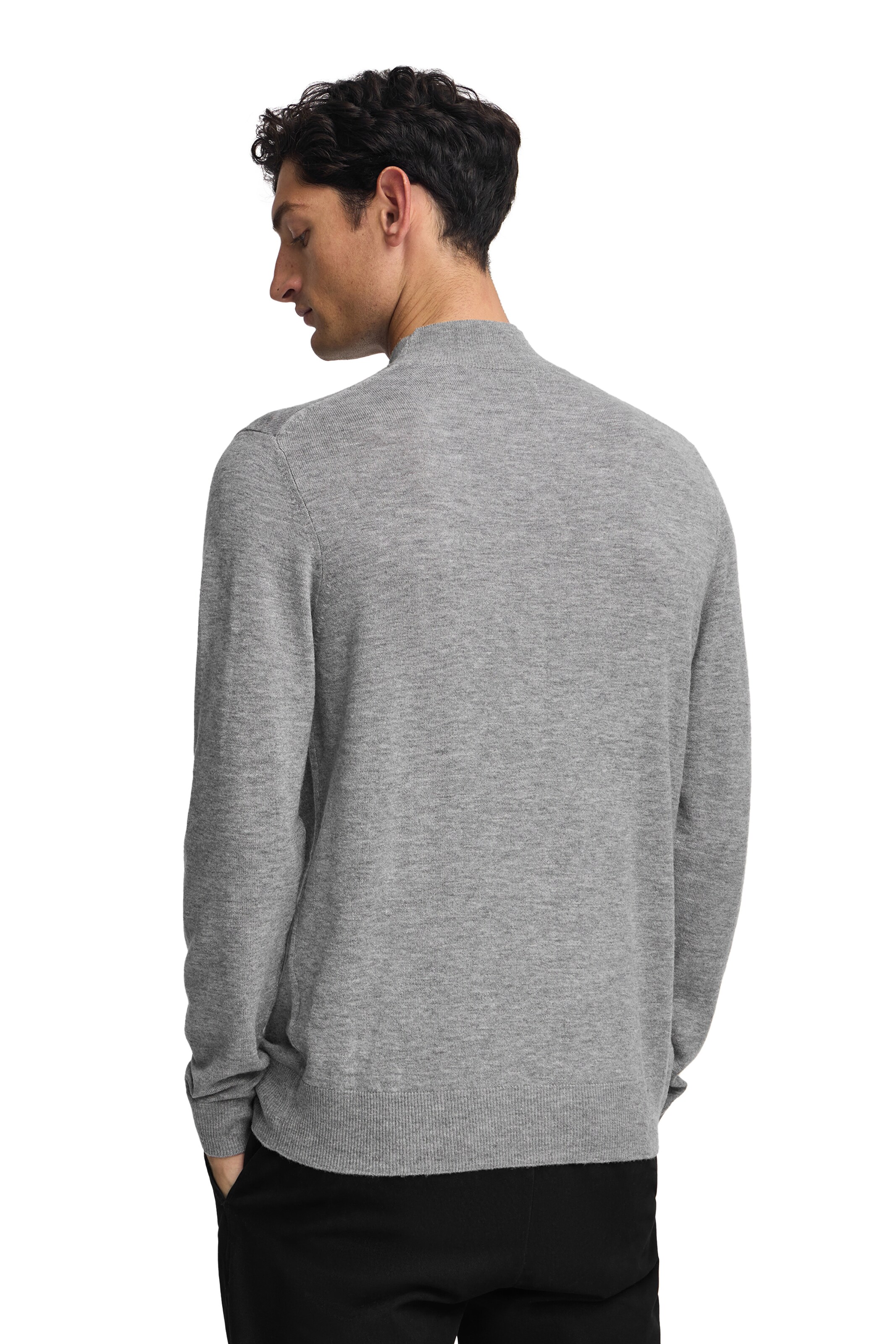 Polo Club Sweater in Grey