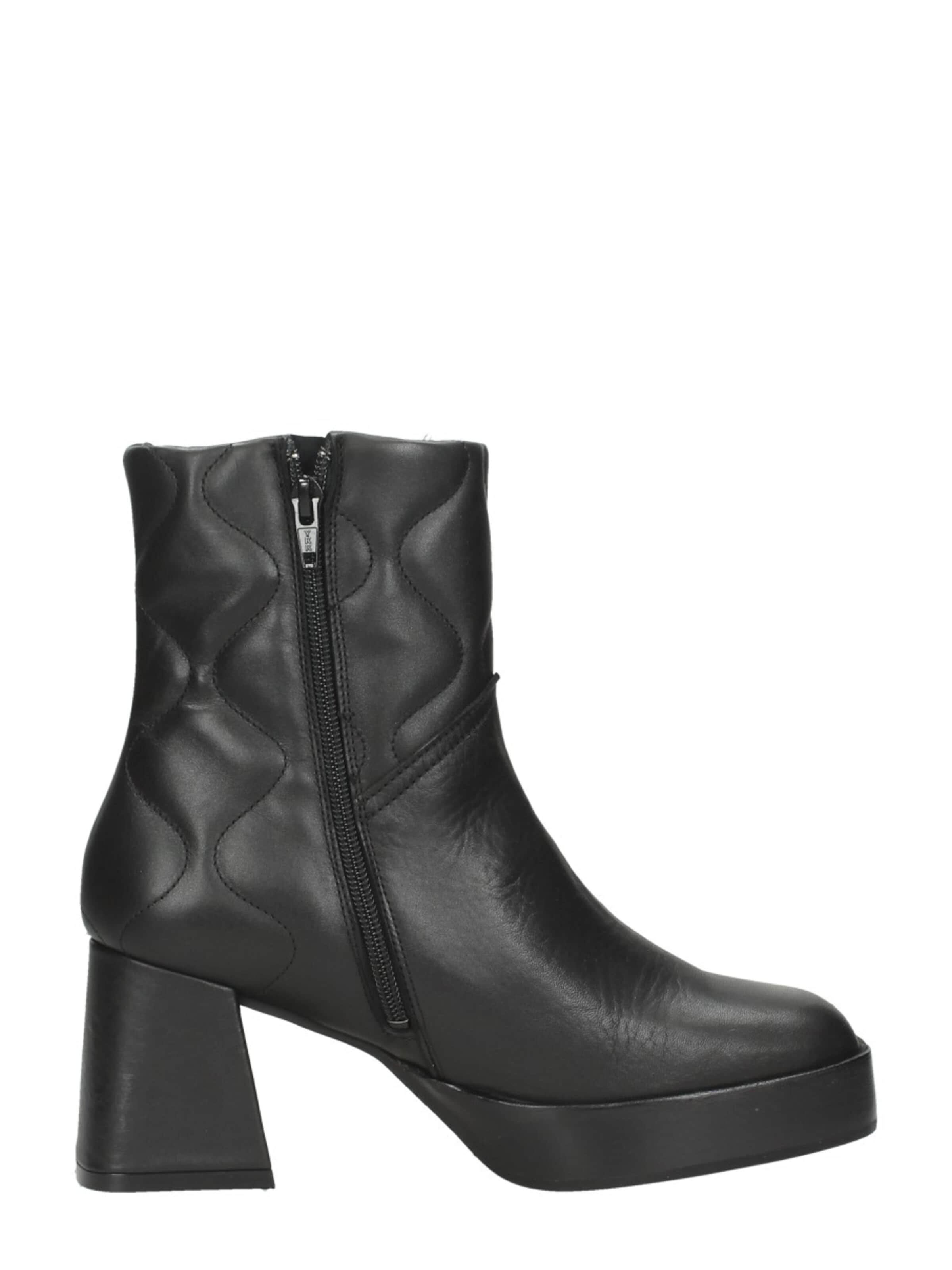 Red-Rag Boots 'Enkellaarsjes Hak' in Black