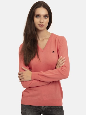 Pullover 'Verty' di Sir Raymond Tailor in rosa: frontale