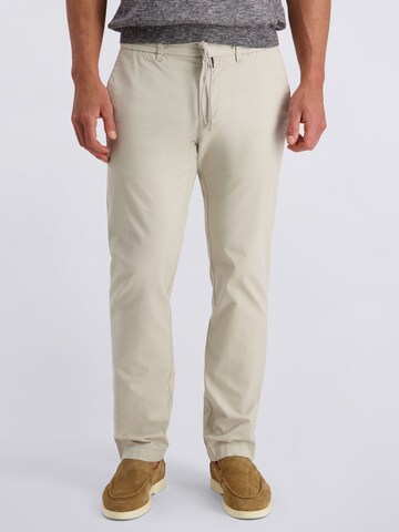 PIERRE CARDIN Regular Chino trousers in Beige: front