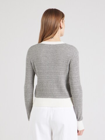 SOAKED IN LUXURY Knit cardigan 'Sanja' in Grey