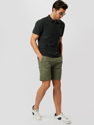 BLEND Regular Trousers in Green