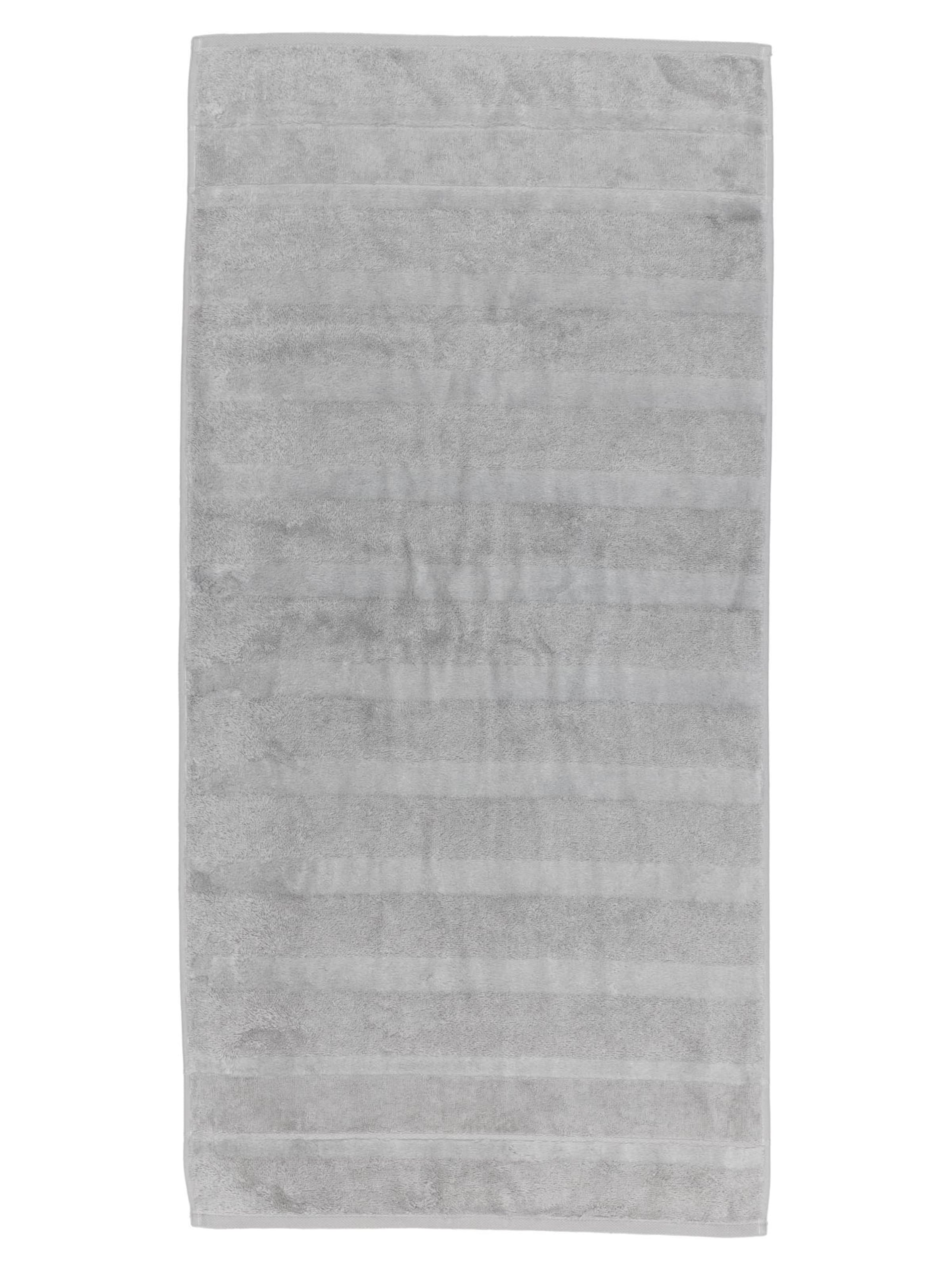 Cawö Towel 'Noblesse' in Grey