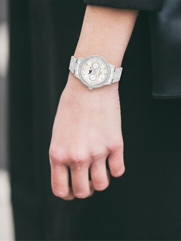 Rhodenwald & Söhne - Reloj analógico en plata: frente