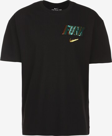 NIKE Functioneel shirt 'Rayguns' in Zwart: voorkant