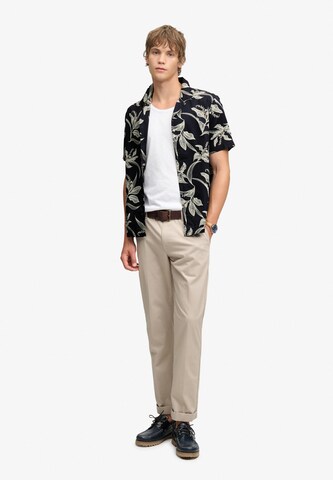 Superdry & Co Regular fit Button Up Shirt in Blue
