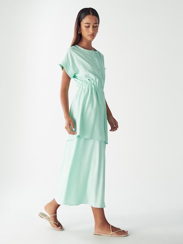 Willa Dress 'TEDDY' in Green