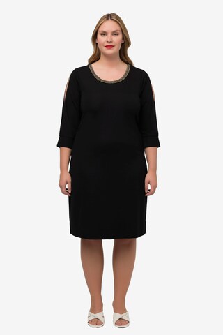 Ulla Popken Dress in Black: front